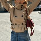 Krótki trencz Patrycja