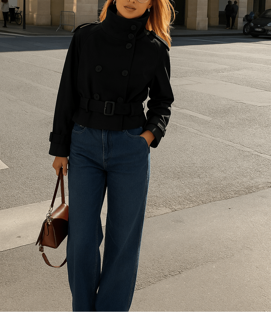 Krótki trencz Patrycja