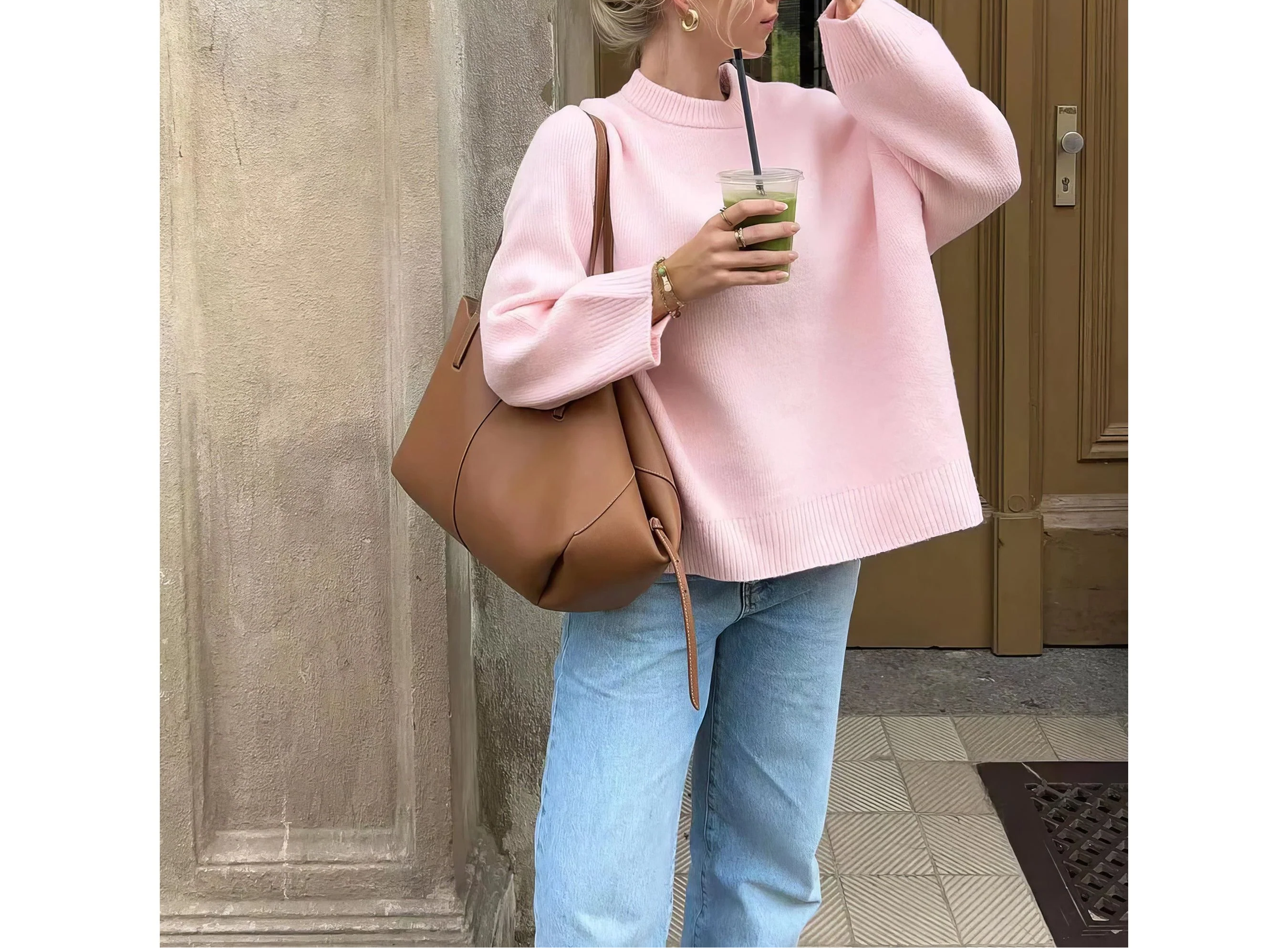 Dzianinowy sweter Anna