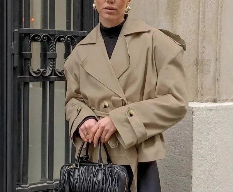 Krótki trencz Julia