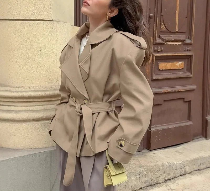 Krótki trencz Julia