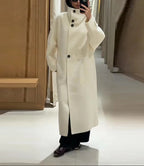 Juliana długi płaszcz ze stójką