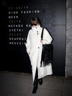 Juliana długi płaszcz ze stójką