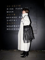 Juliana długi płaszcz ze stójką