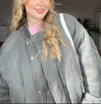 Pikowana kurtka bomberka Sophie