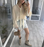 Dorianna zamszowa mini torebka na ramię