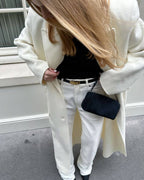 Dorianna zamszowa mini torebka na ramię