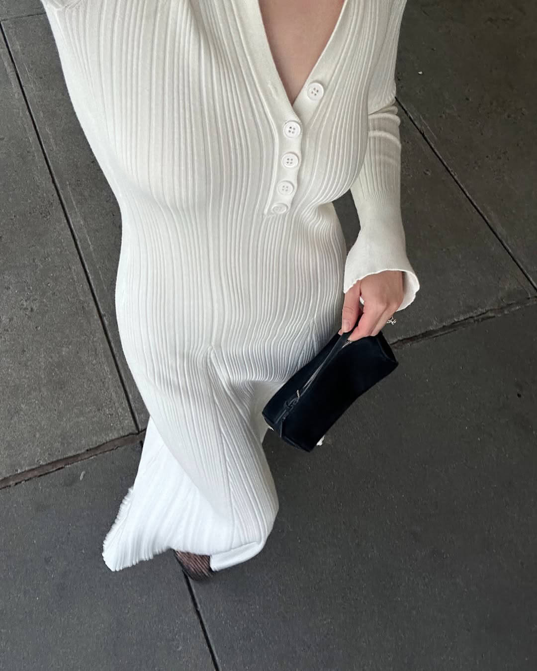 Dorianna zamszowa mini torebka na ramię