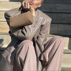 Dorianna zamszowa mini torebka na ramię