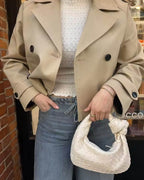 Krótki trencz Małgosia