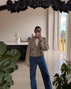 Krótki trencz Małgosia