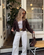 Krótki trencz Małgosia