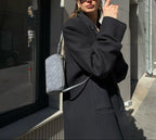 Justyna - Pleciona Torba z Zamszu