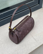 Justyna - Pleciona Torba z Zamszu