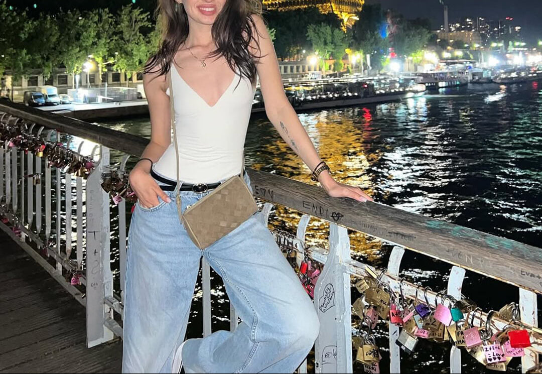 Justyna - Pleciona Torba z Zamszu