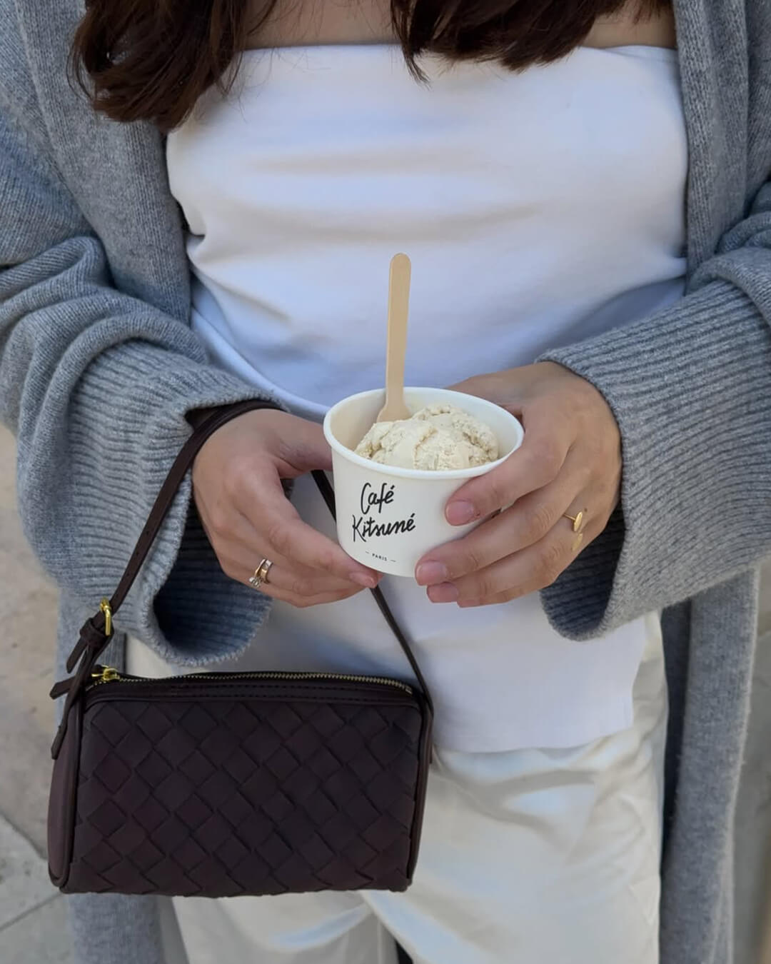 Justyna - Pleciona Torba z Zamszu