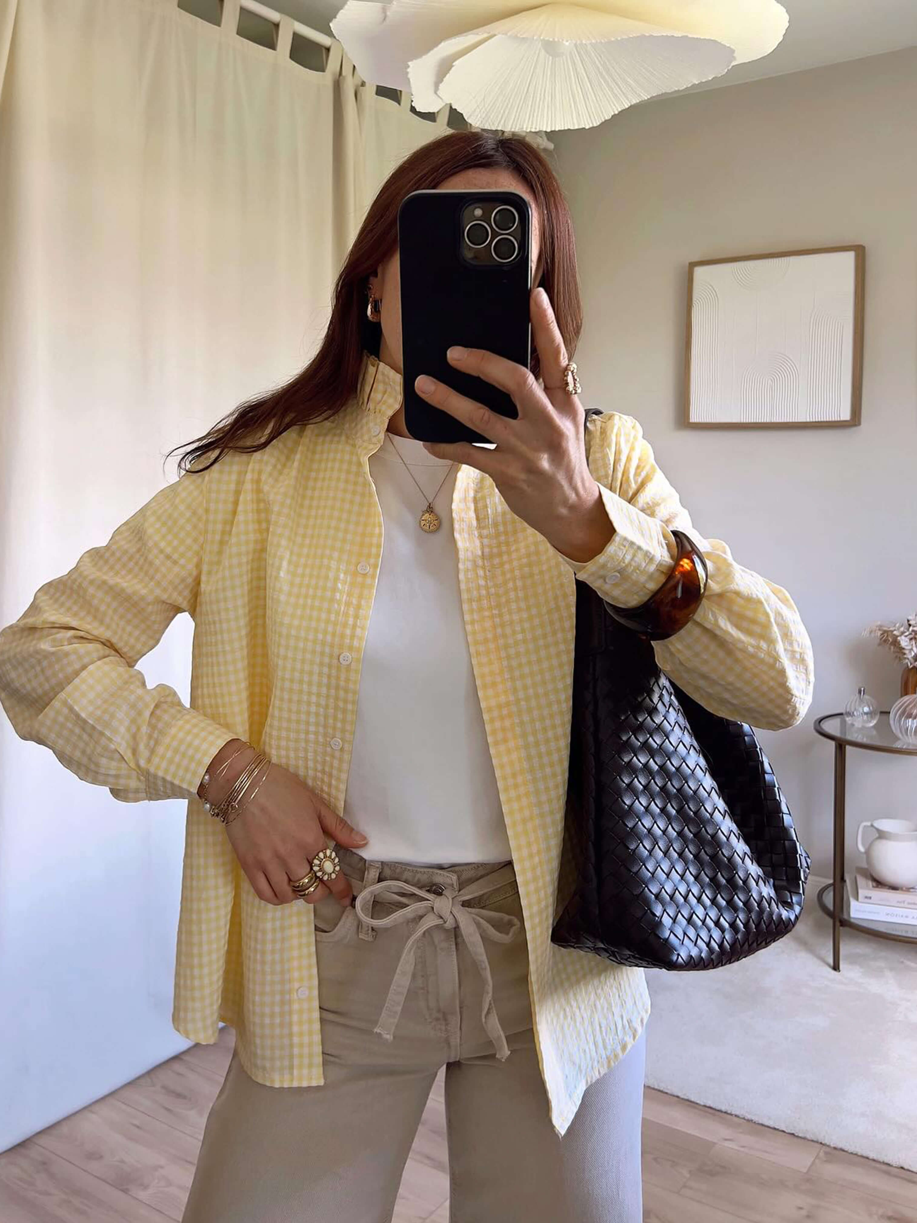 Pleciona torba Tote Scarlett