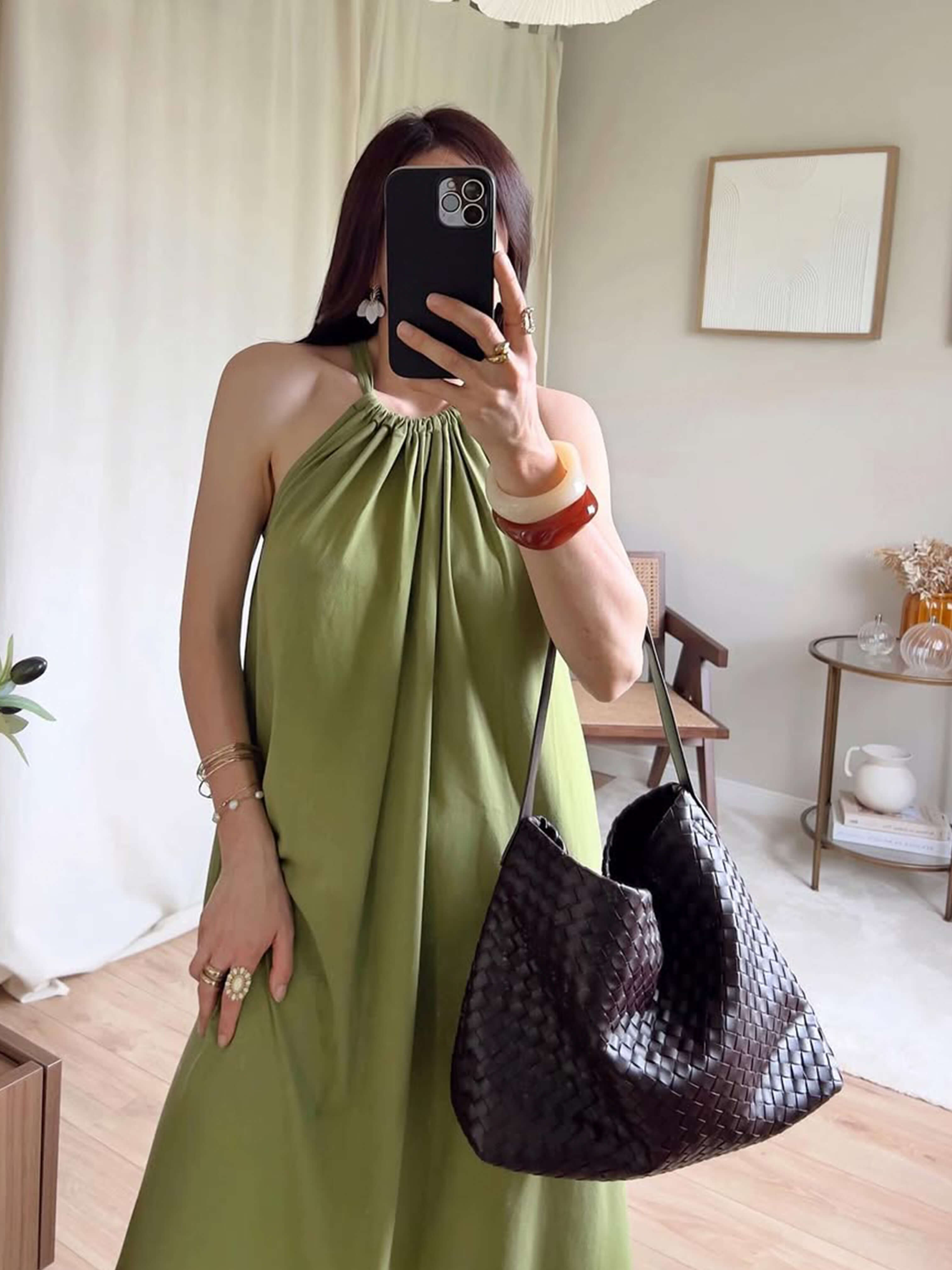 Pleciona torba Tote Scarlett