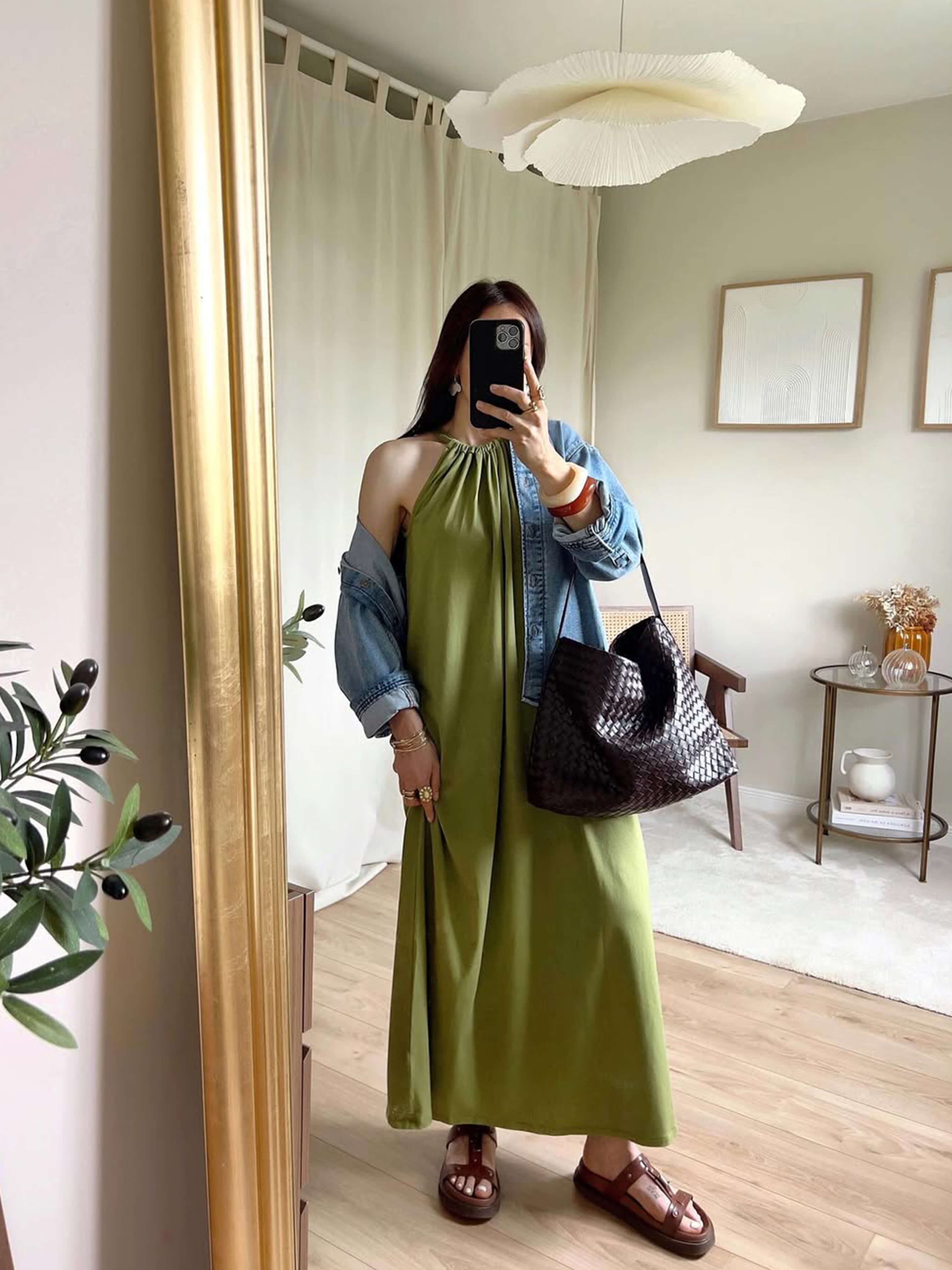 Pleciona torba Tote Scarlett