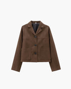 Płaszcz z zamszu Sandra