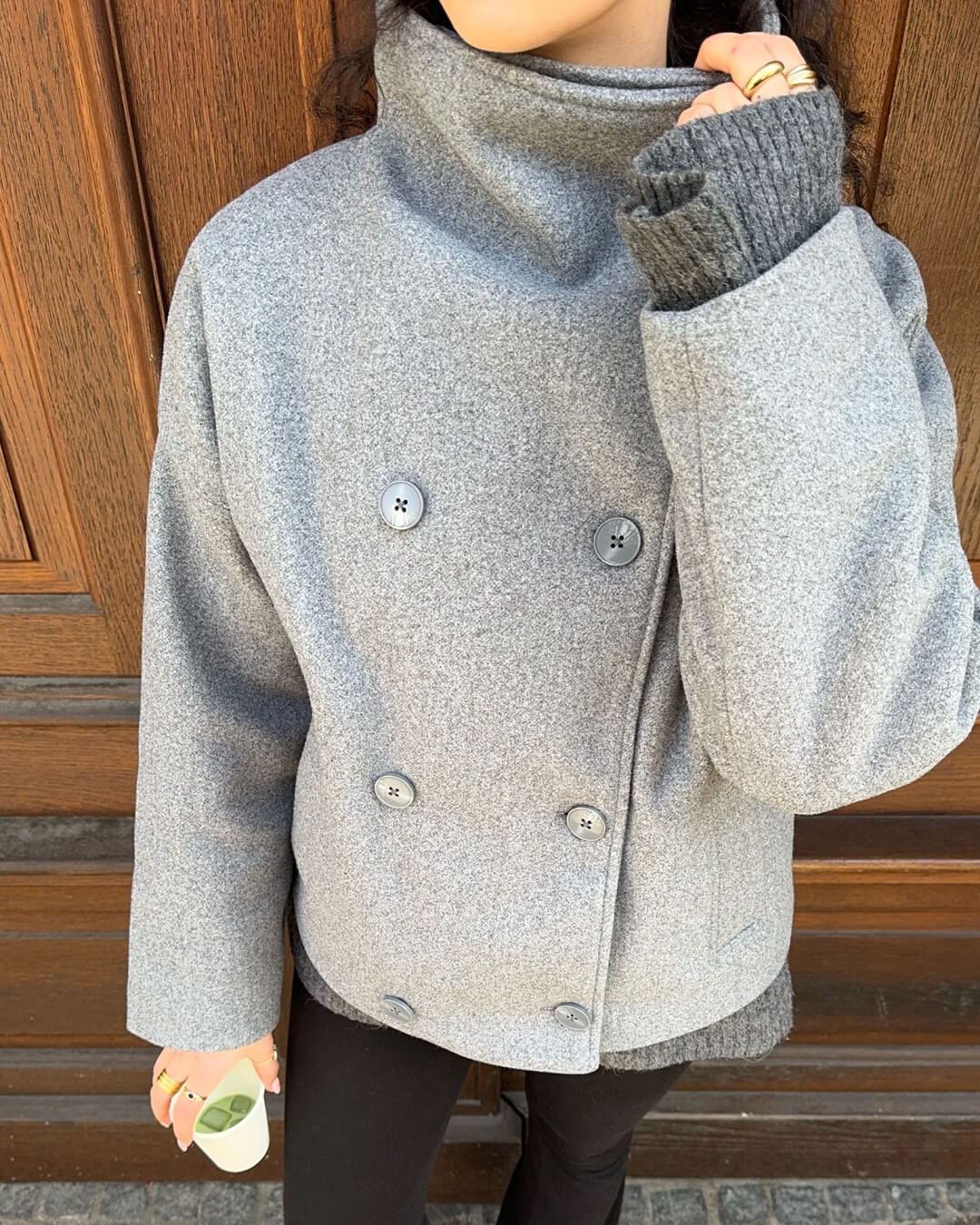 Kurtka Larissa ze stójką