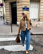 Kurtka z zamszu Ewelina