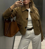 Kurtka z zamszu Ewelina