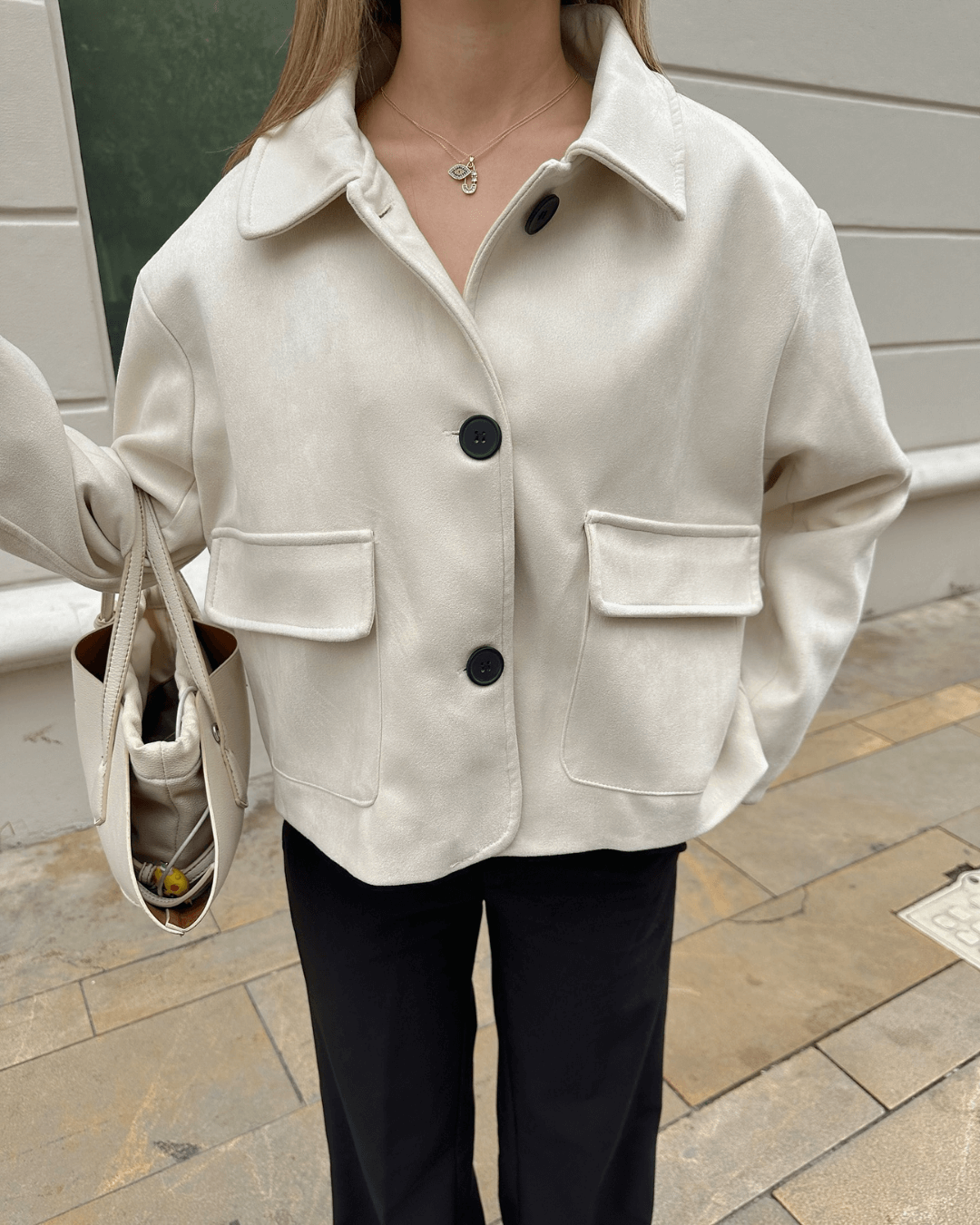 Kurtka z zamszu Ewelina