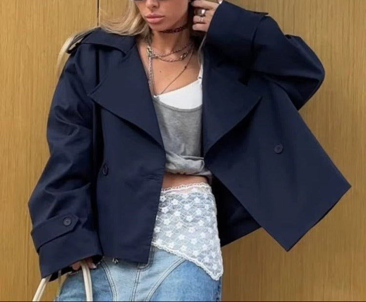 Krótki trencz Julia