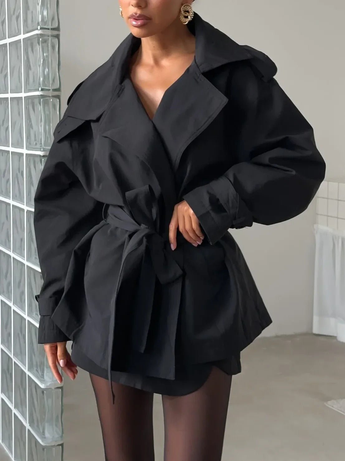 Krótki trencz Julia