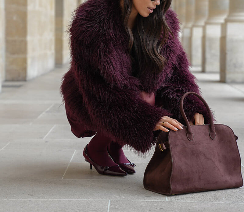 Purpose™ – Zamszowa torebka