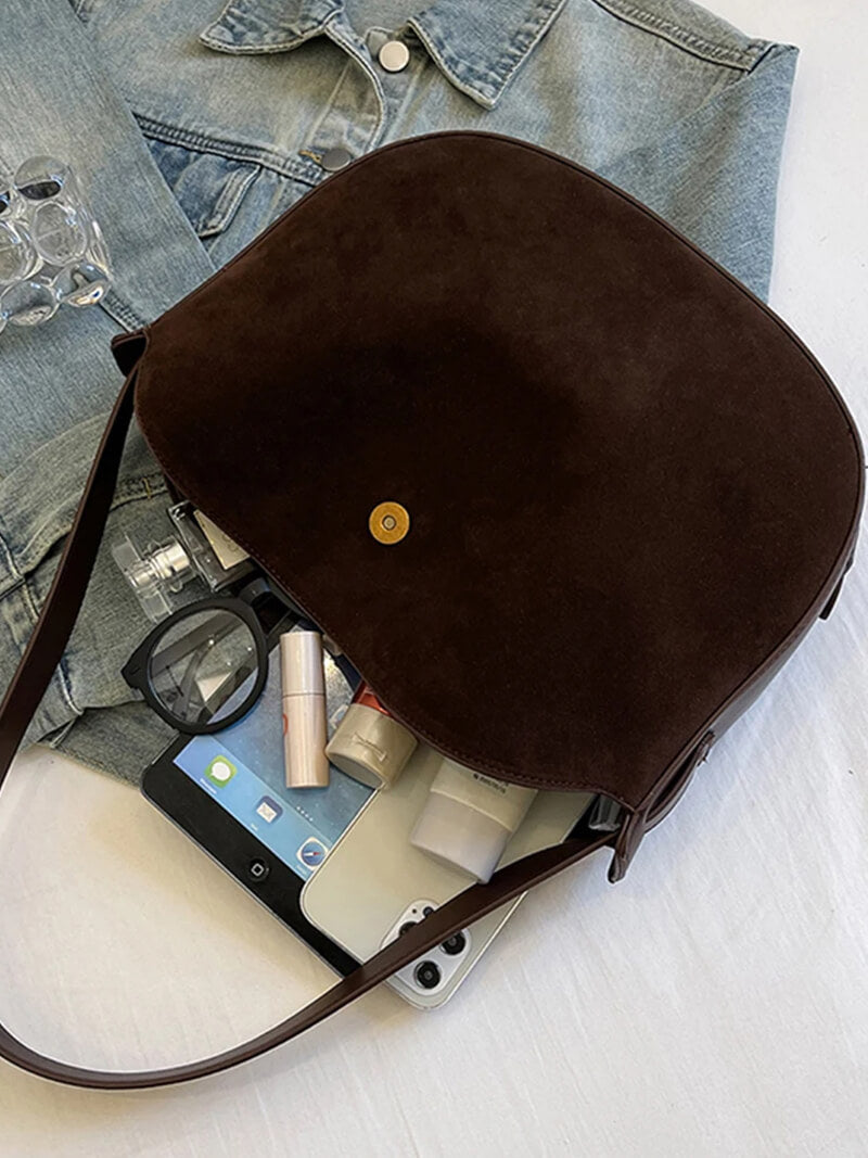 Torebka Lily ze sztucznego zamszu