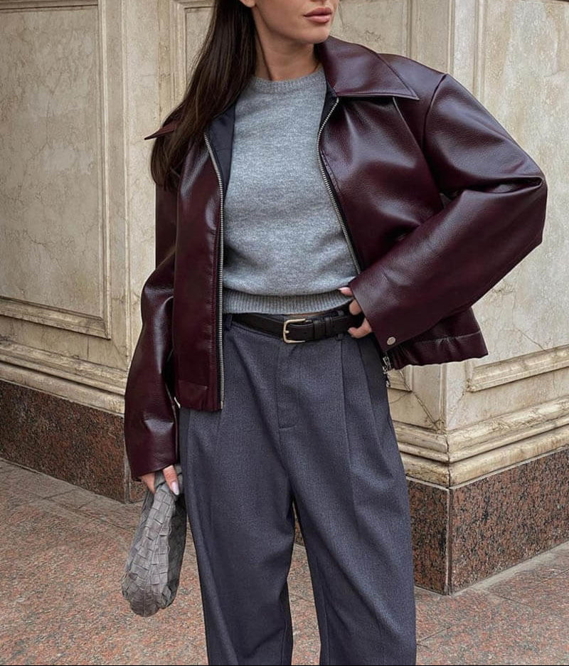 Kurtka skórzana Roksana