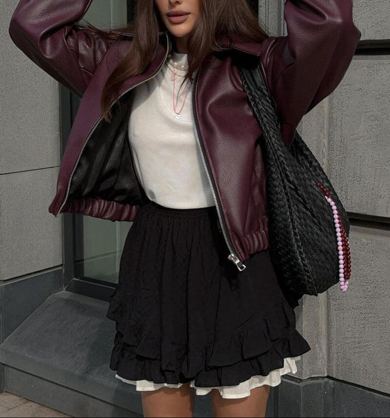 Kurtka skórzana Roksana