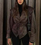 Skórzana kurtka motocyklowa Zyra