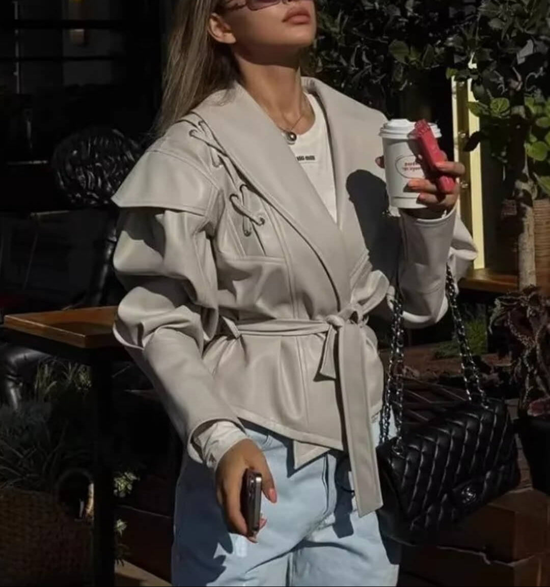 Skórzana kurtka motocyklowa Zyra