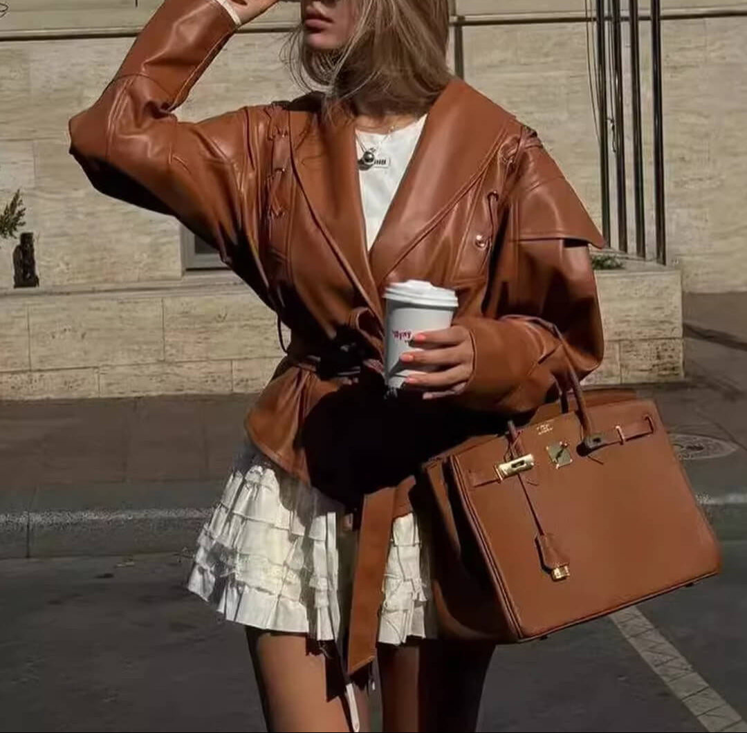 Skórzana kurtka motocyklowa Zyra