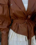 Skórzana kurtka motocyklowa Zyra