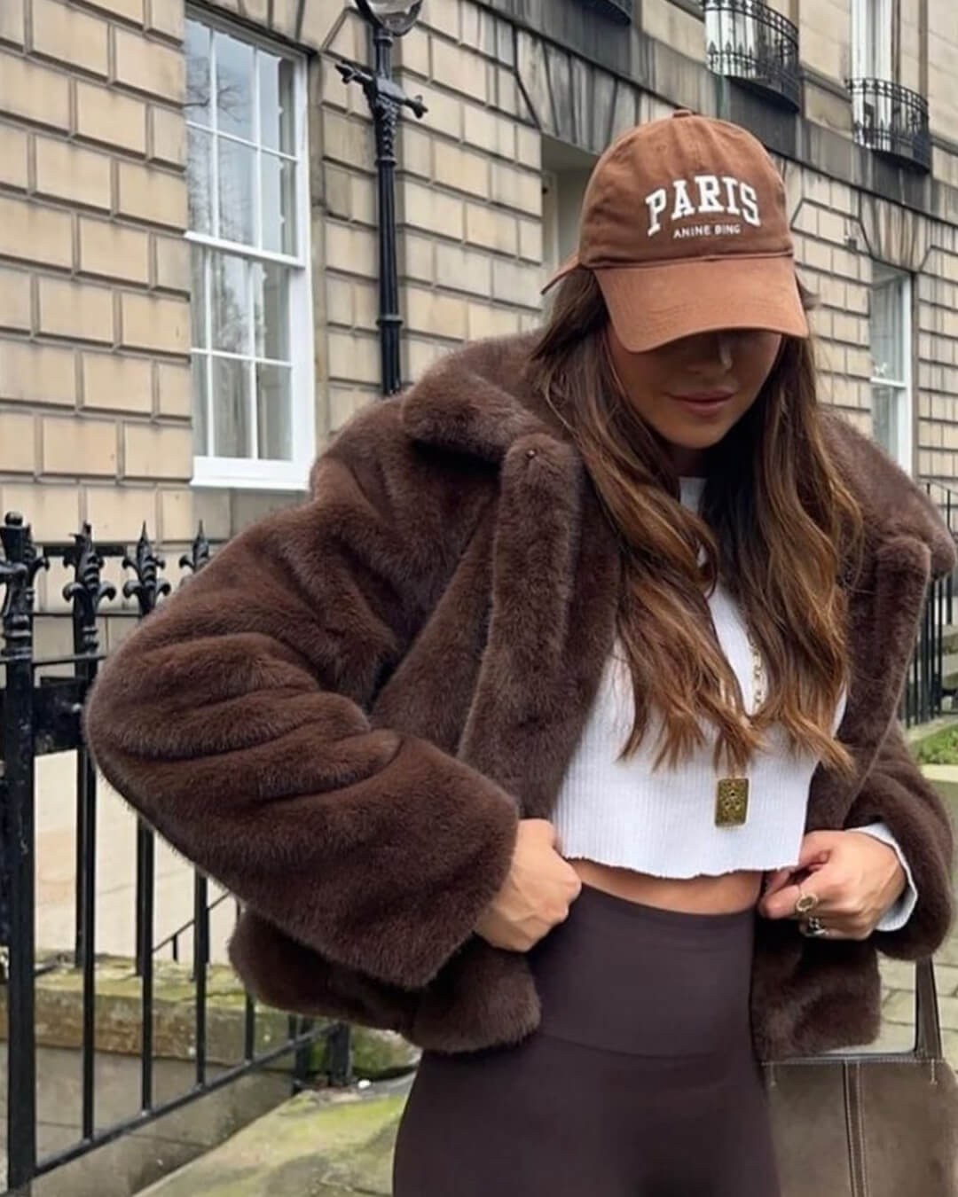 Kurtka z imitacji futra Alexandra