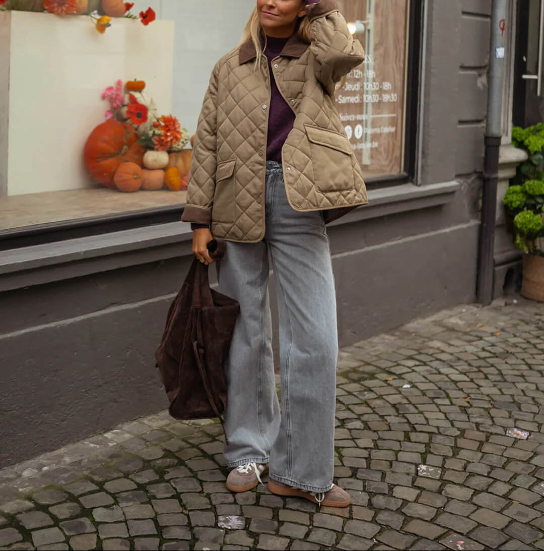 Pikowana kurtka retro Alicja