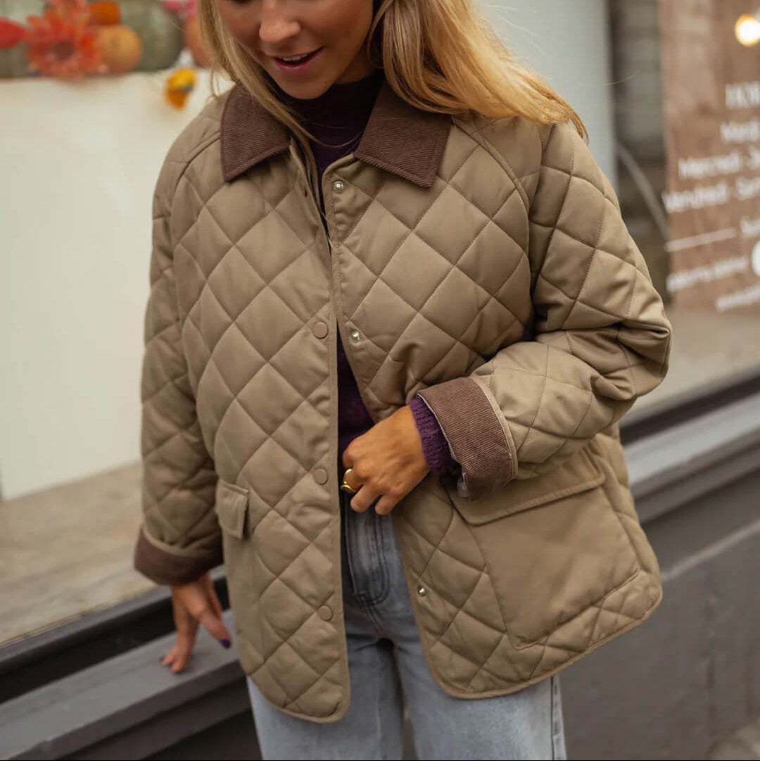 Pikowana kurtka retro Alicja