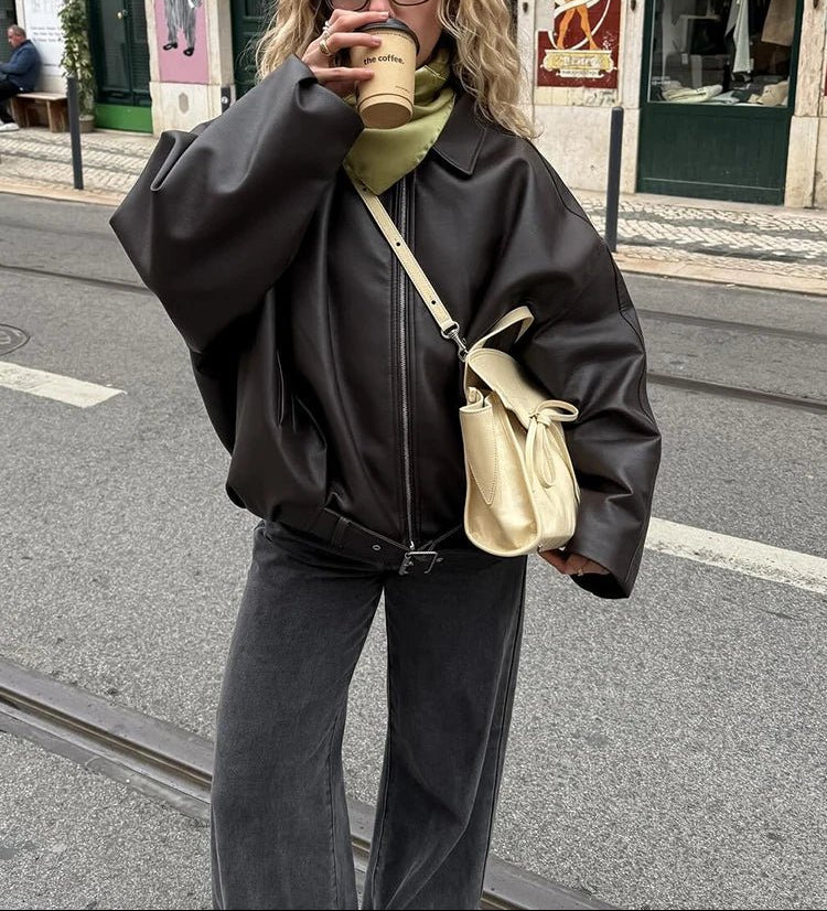 Daria kurtka z wegańskiej skóry