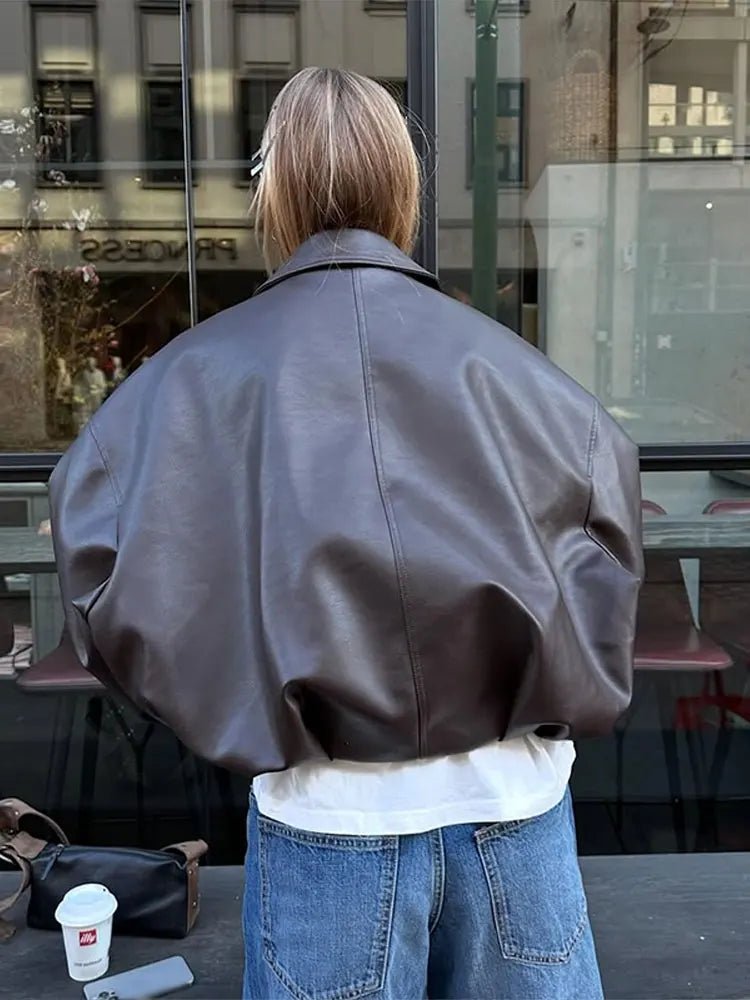 Daria kurtka z wegańskiej skóry