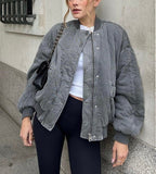 Pikowana kurtka bomberka Salma