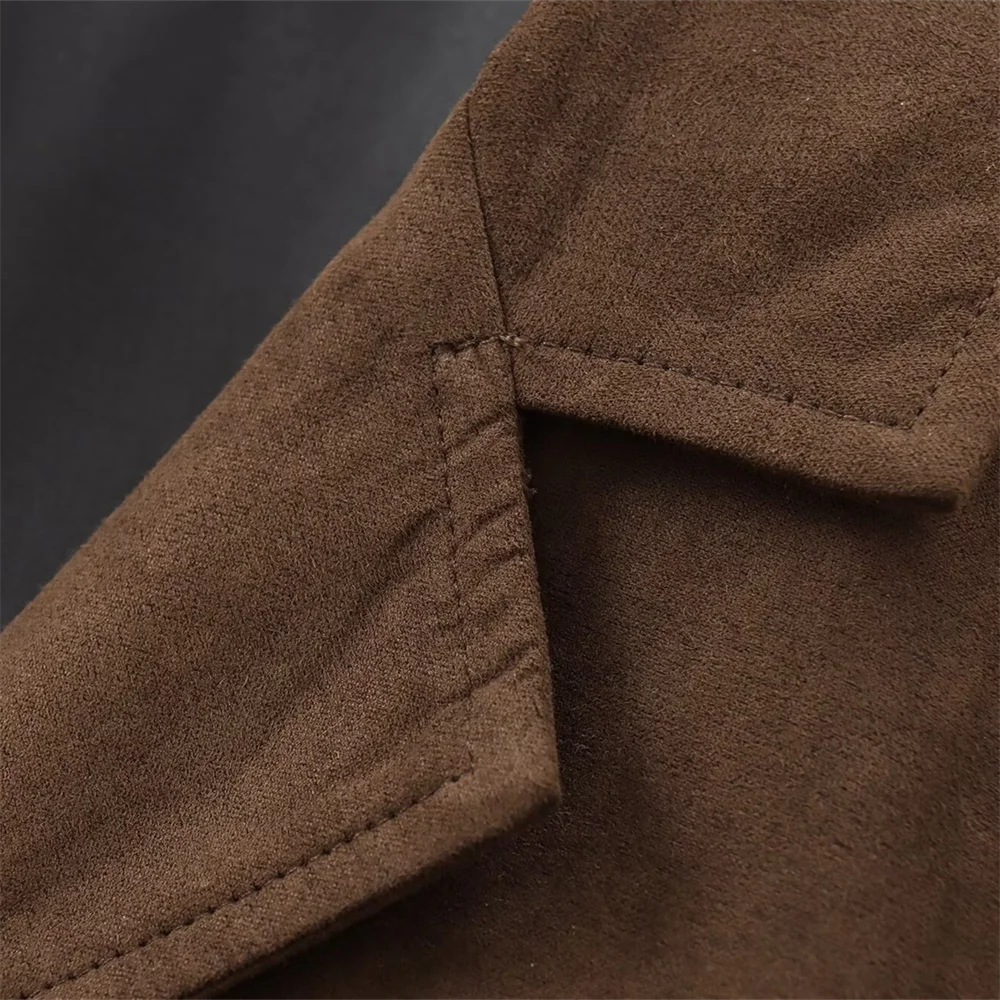 Płaszcz z zamszu Sandra