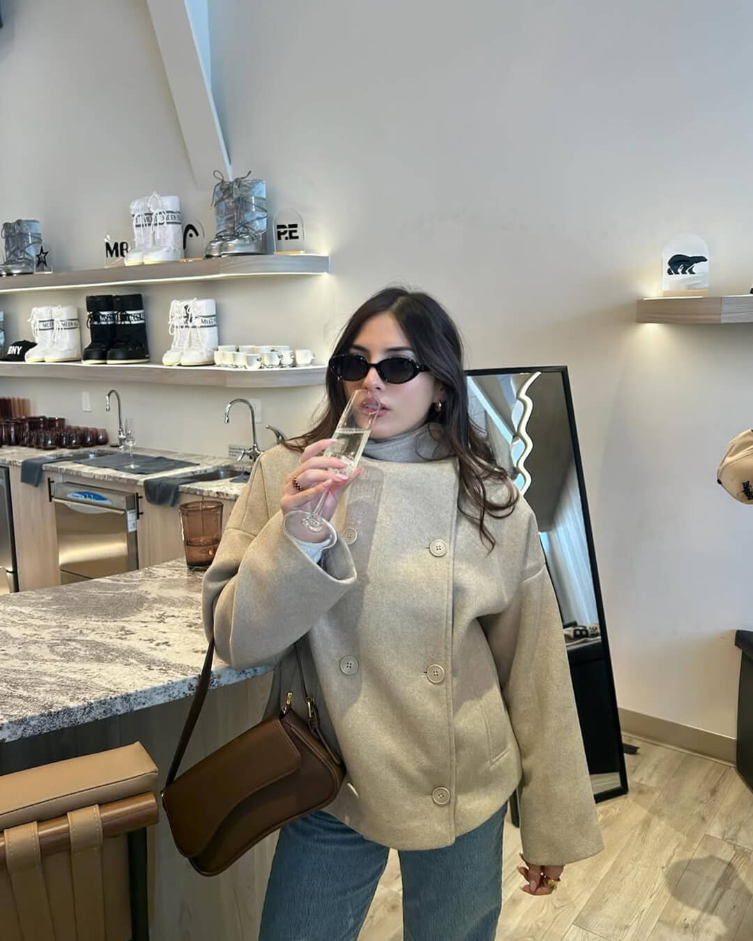 Kurtka Larissa ze stójką