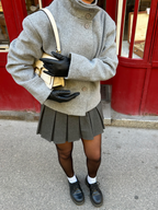 Elegancka kurtka ze stójką