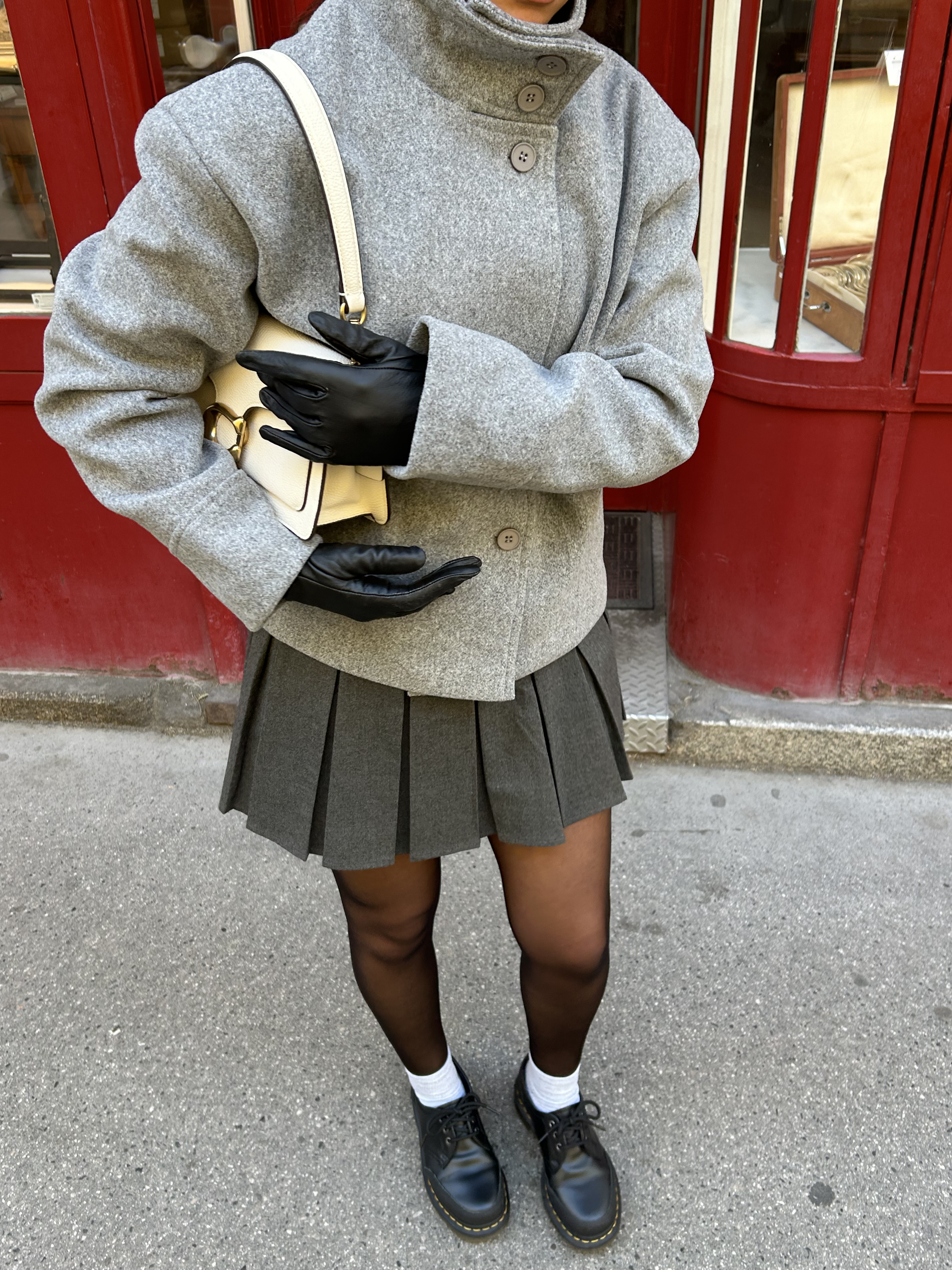 Elegancka kurtka ze stójką