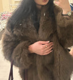 Kurtka z sztucznego futra Amanda